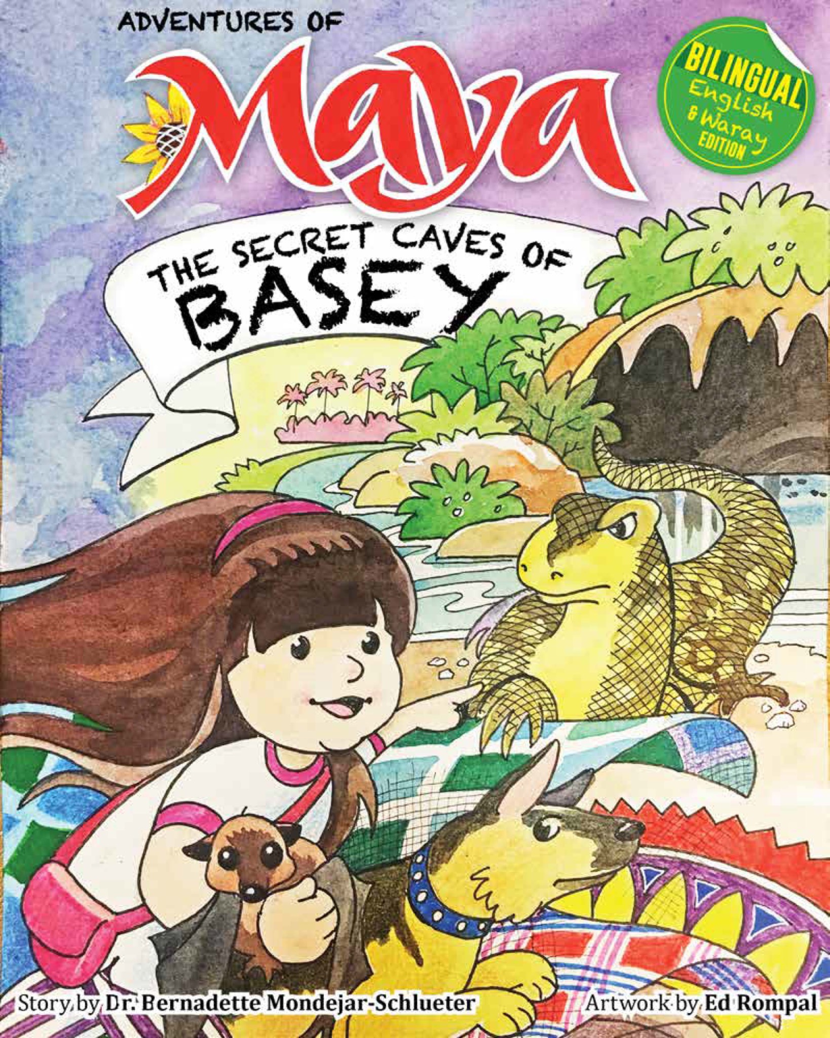 Cover of Maya: The Secret Caves of Basey